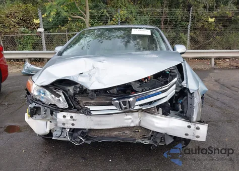 2012 Honda Civic Hybrid из США, поврежденный, VIN JHMFB4F35CS001309